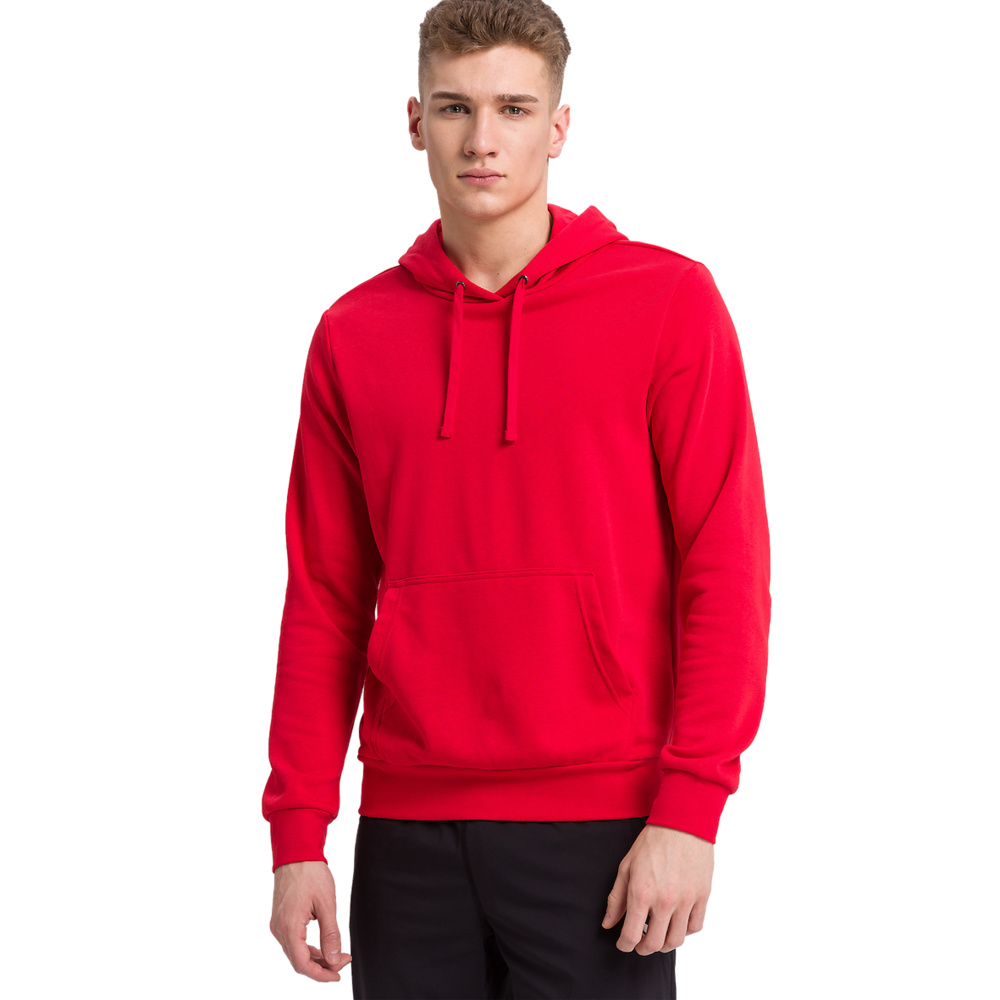 Sudadera roja hombre