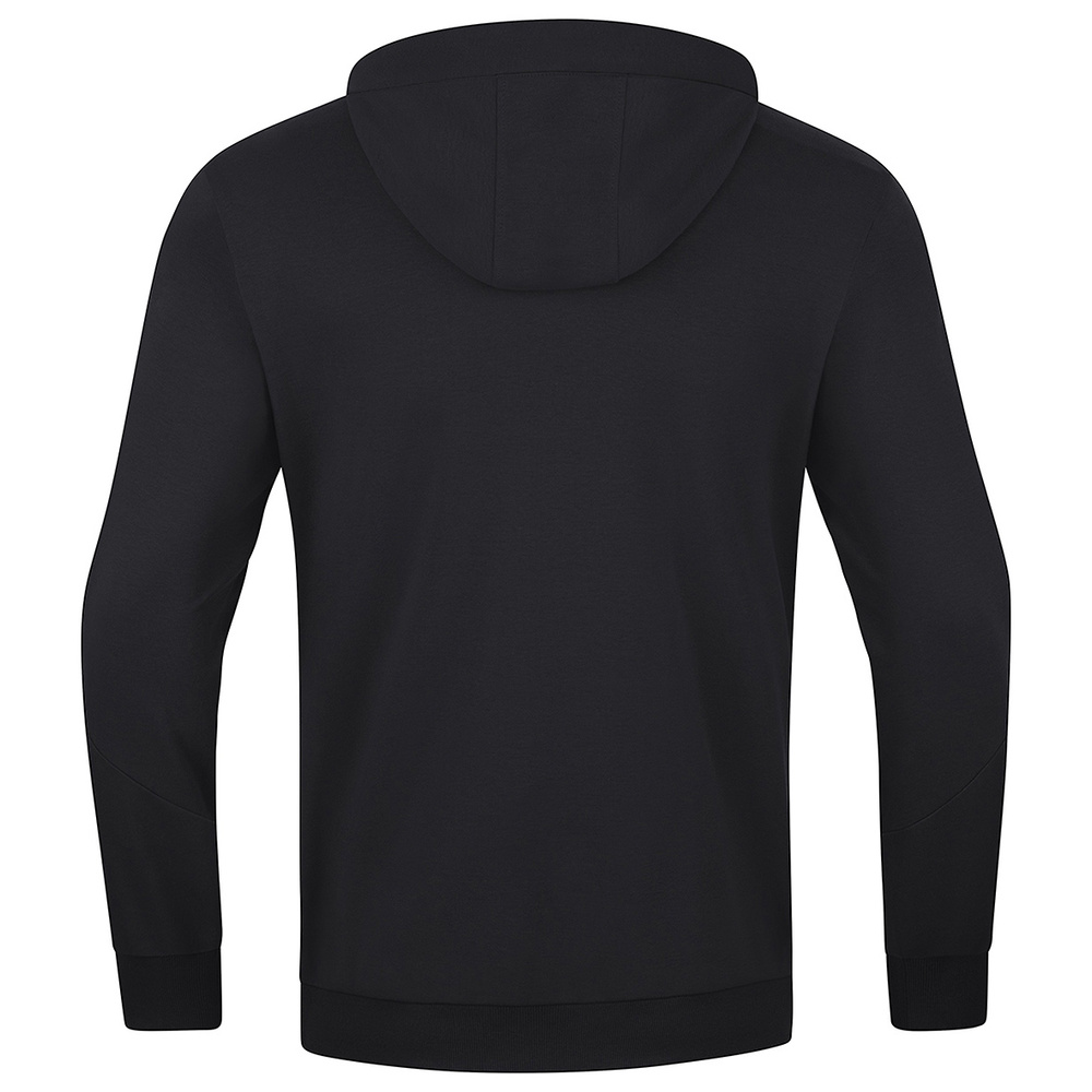 SUDADERA CON CAPUCHA JAKO POWER, NEGRA-BLANCA HOMBRE. 