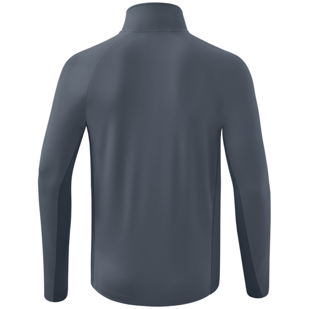 SUDADERA ENTRENAMIENTO 1/4 CREMALLERA ERIMA LIGA STAR, GRIS PIZARRA NIÑO. 