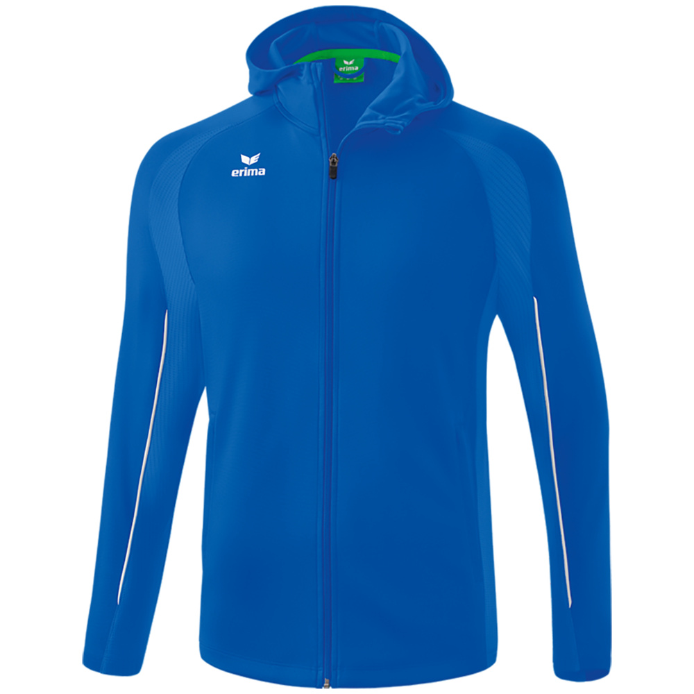 SUDADERA ENTRENAMIENTO CON CAPUCHA ERIMA LIGA STAR, ROYAL UNISEX. 