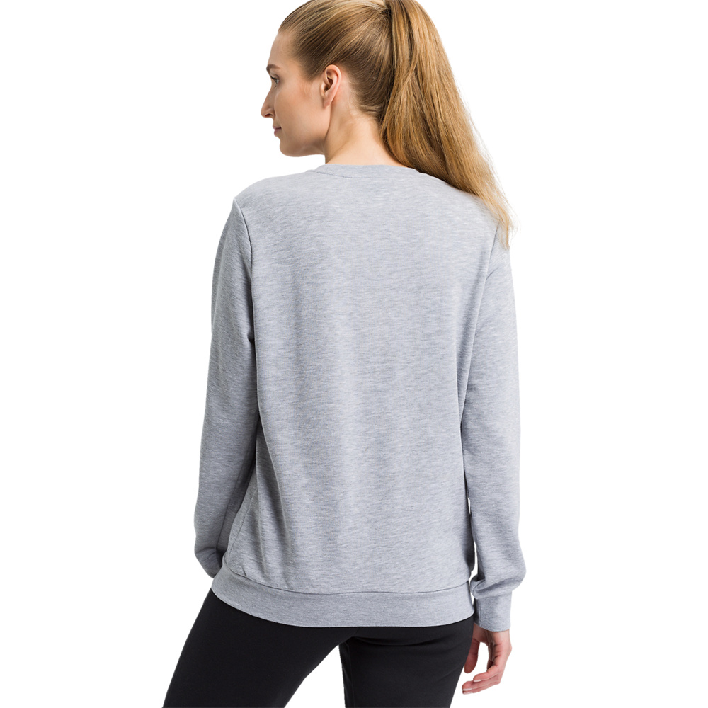 SUDADERA ERIMA, GRIS UNISEX. 