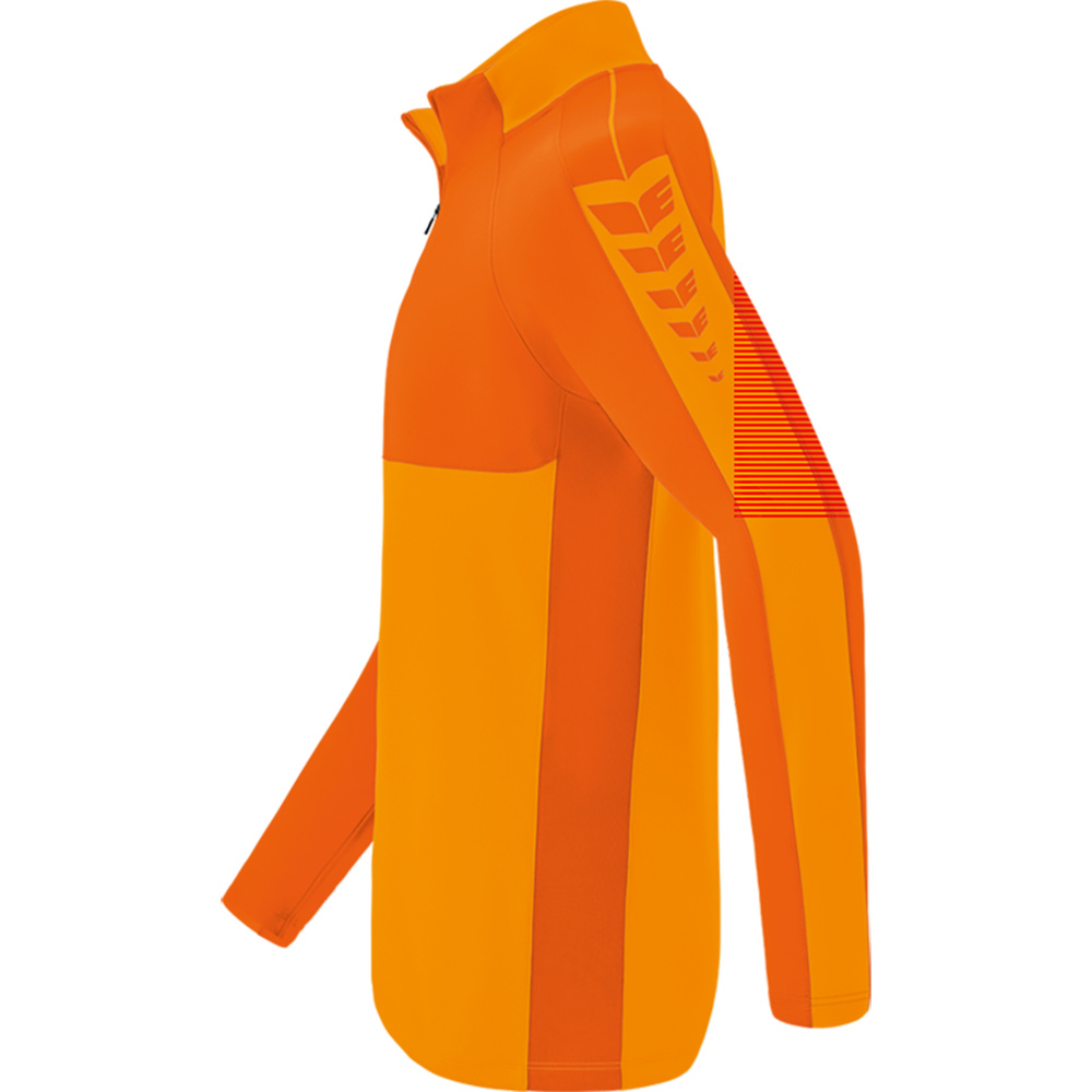 SUDADERA ERIMA SIX WINGS TRAINING TOP, NARANJA-NARANJA HOMBRE. 