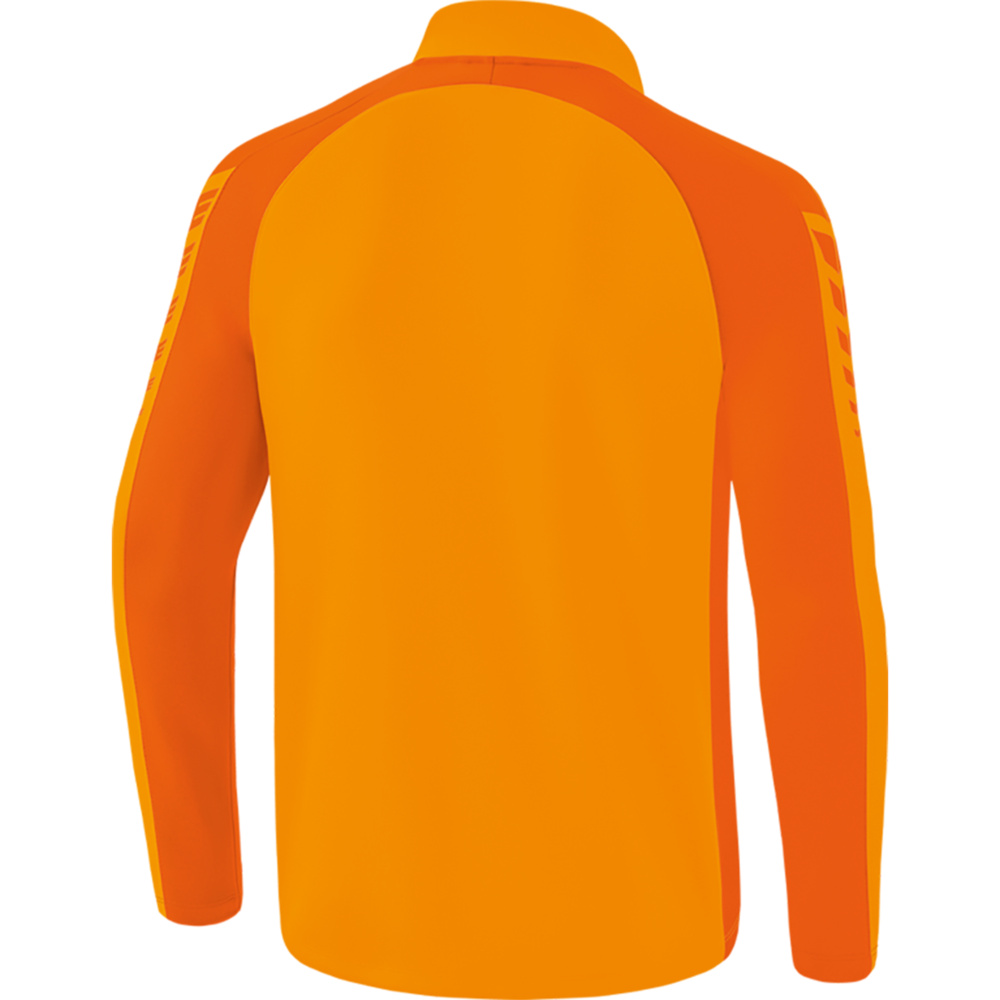 SUDADERA ERIMA SIX WINGS TRAINING TOP, NARANJA-NARANJA NIÑO. 