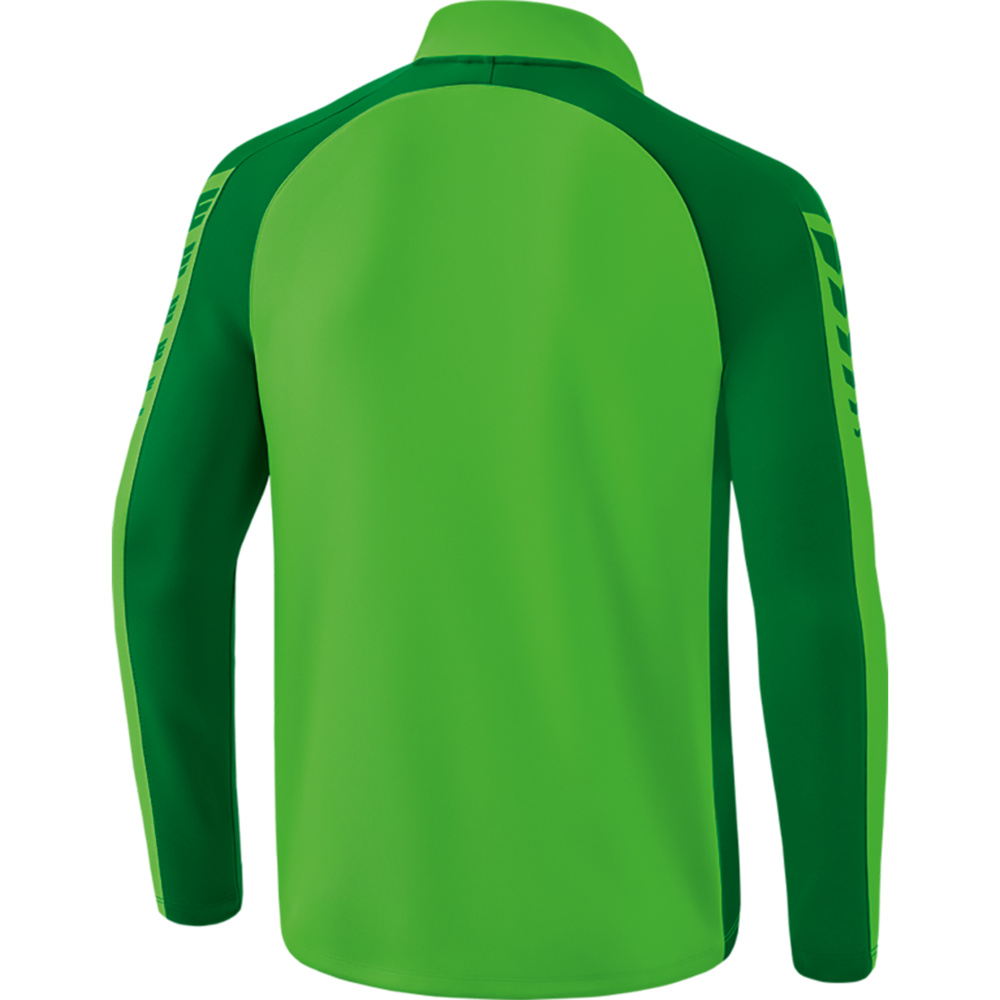 SUDADERA ERIMA SIX WINGS TRAINING TOP, VERDE-ESMERALDA HOMBRE. 