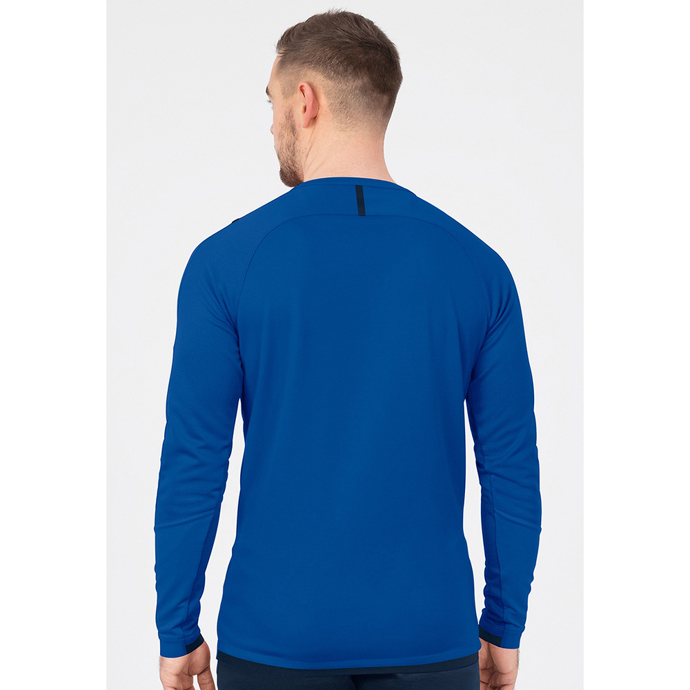 SUDADERA JAKO CHALLENGE, ROYAL-MARINO HOMBRE. 