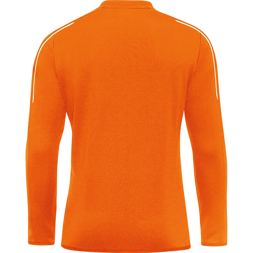 SUDADERA JAKO CLASSICO, NARANJA HOMBRE. 