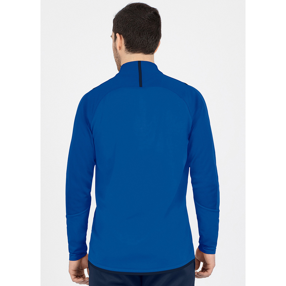 SUDADERA ZIP TOP JAKO CHALLENGE, ROYAL-MARINO HOMBRE. 