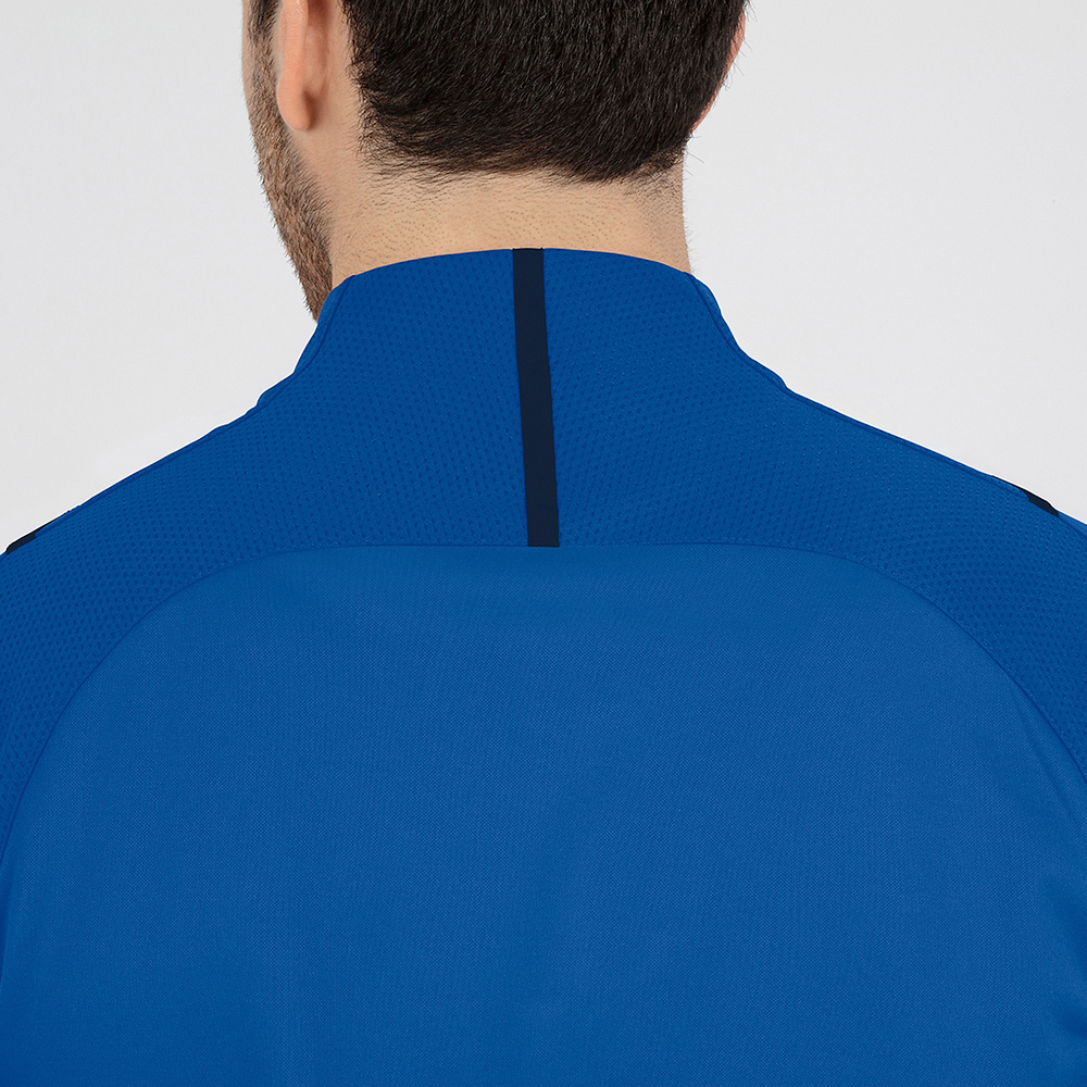 SUDADERA ZIP TOP JAKO CHALLENGE, ROYAL-MARINO HOMBRE. 