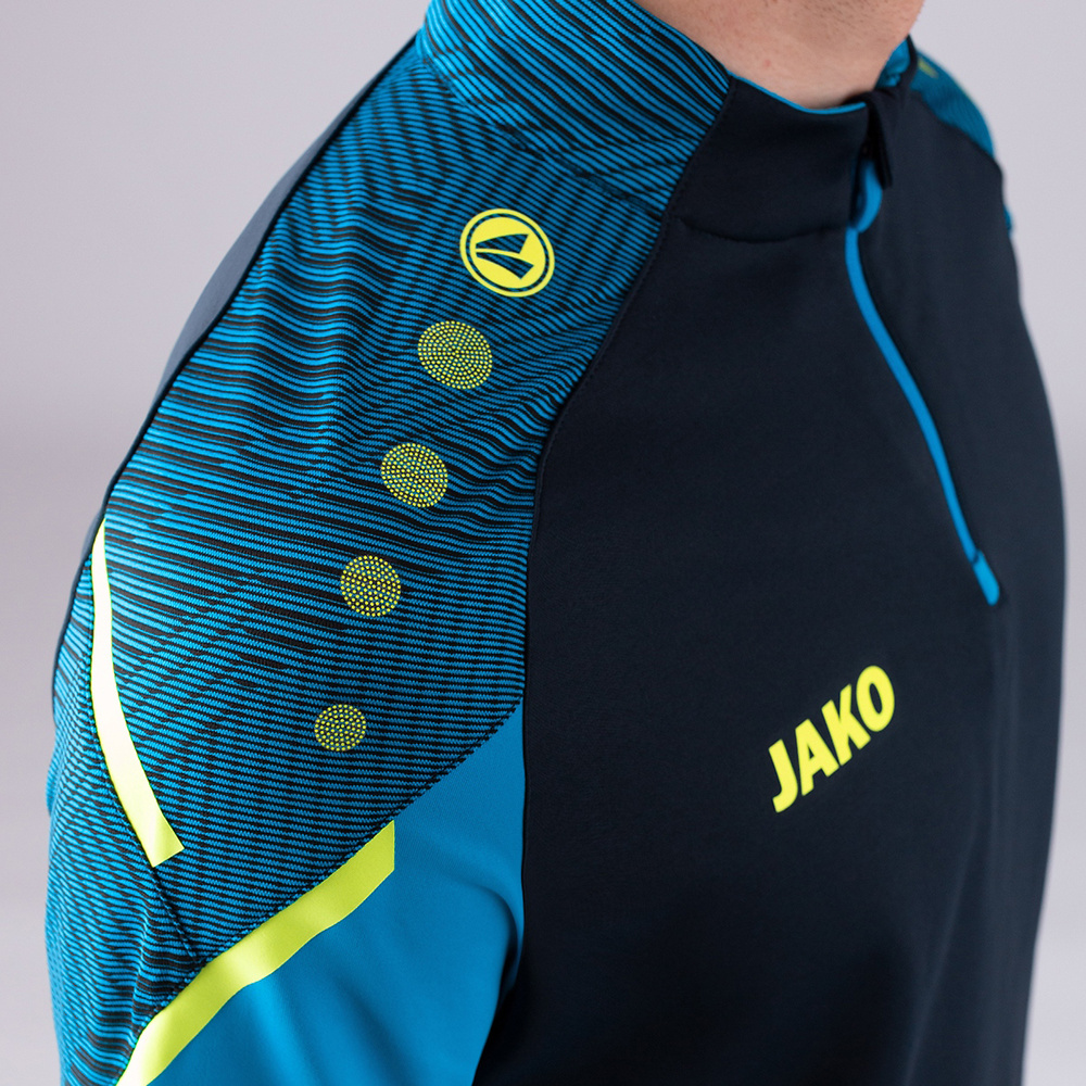 SUDADERA ZIP TOP JAKO PERFORMANCE, MARINO-AZUL JAKO HOMBRE. 