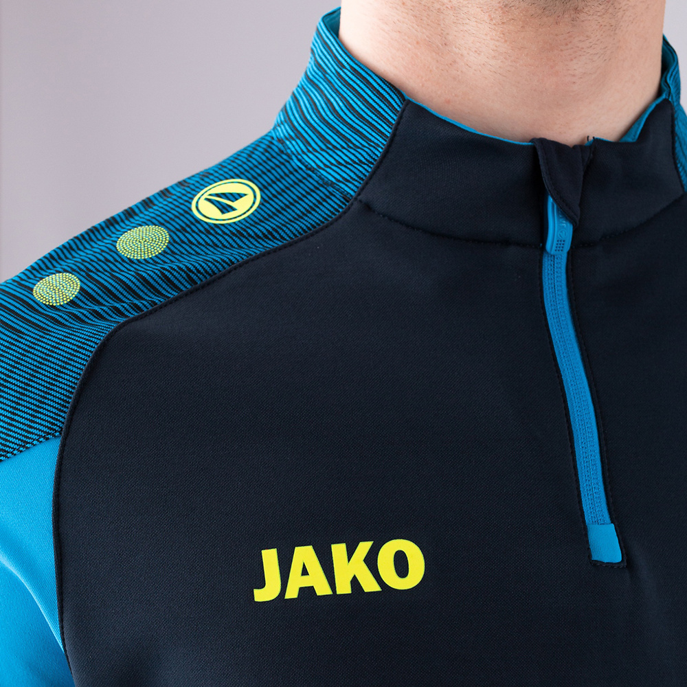 SUDADERA ZIP TOP JAKO PERFORMANCE, MARINO-AZUL JAKO HOMBRE. 