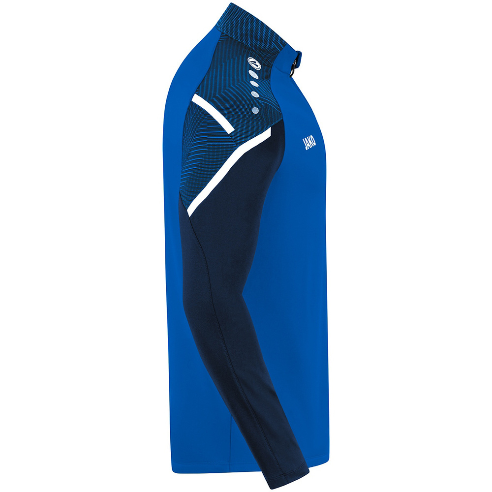 SUDADERA ZIP TOP JAKO PERFORMANCE, ROYAL-MARINO HOMBRE. 