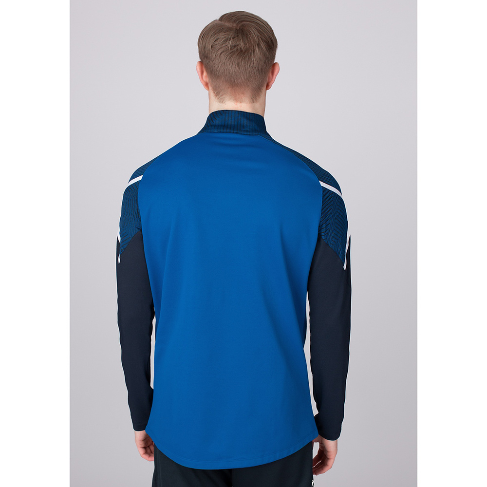 SUDADERA ZIP TOP JAKO PERFORMANCE, ROYAL-MARINO HOMBRE. 