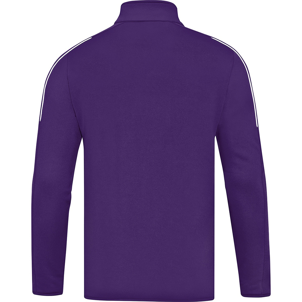 SUDADERA ZIPTOP JAKO CLASSICO, PÚRPURA HOMBRE. 