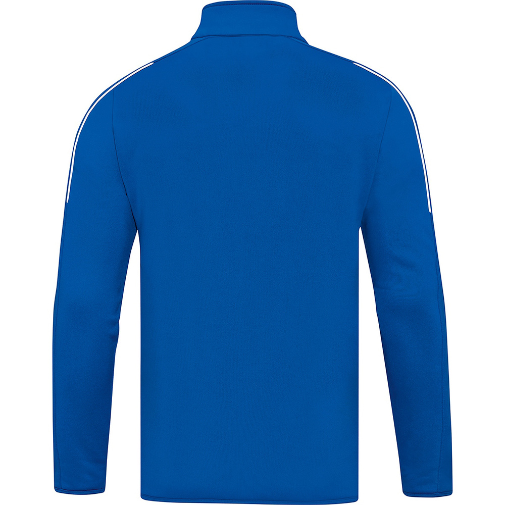 SUDADERA ZIPTOP JAKO CLASSICO, ROYAL HOMBRE. 