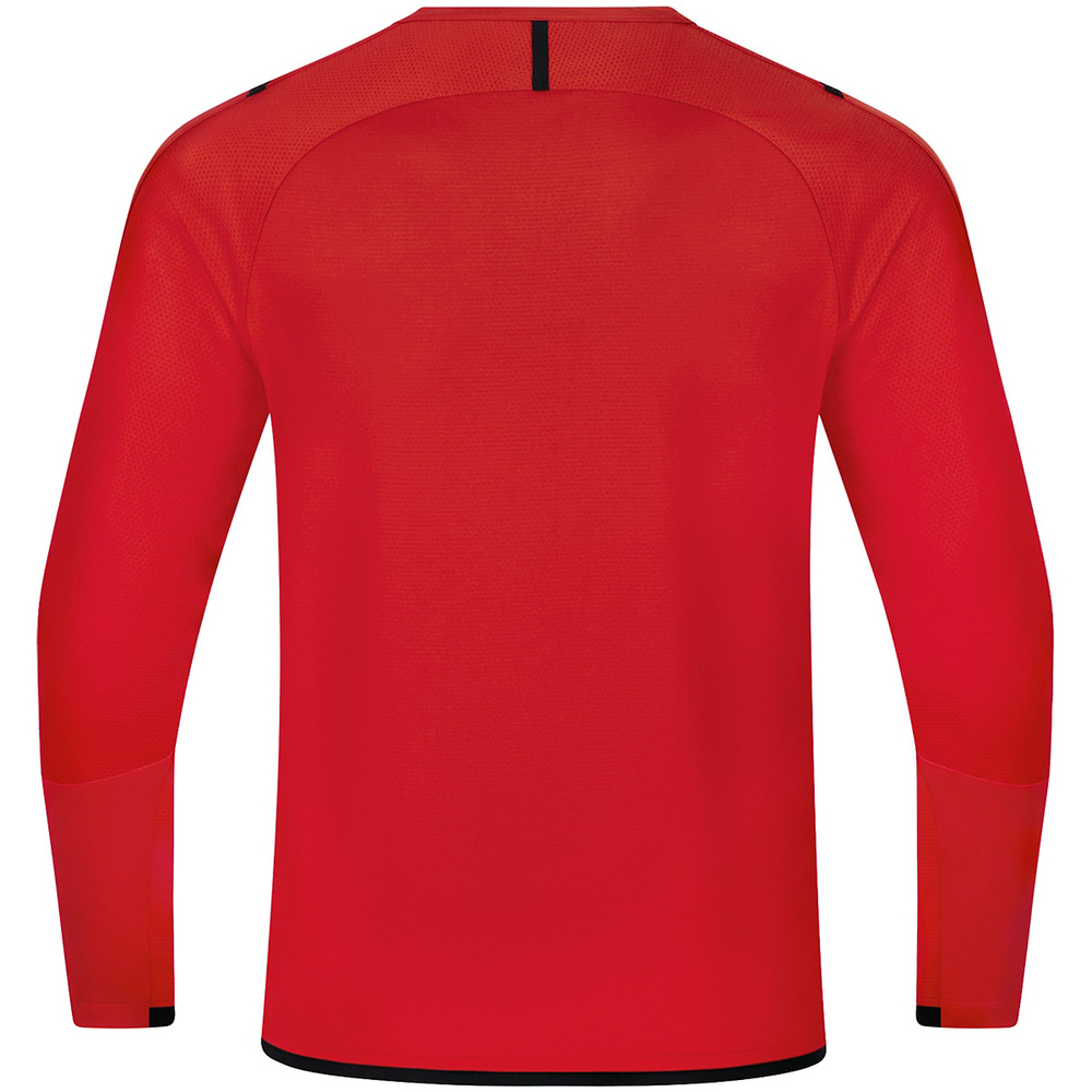 SWEATER JAKO CHALLENGE, RED-BLACK MEN. 