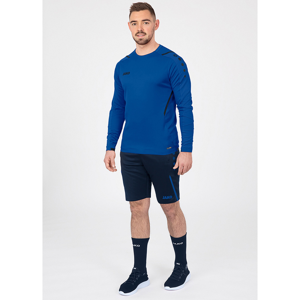 SWEATER JAKO CHALLENGE, ROYAL-SEABLUE MEN. 