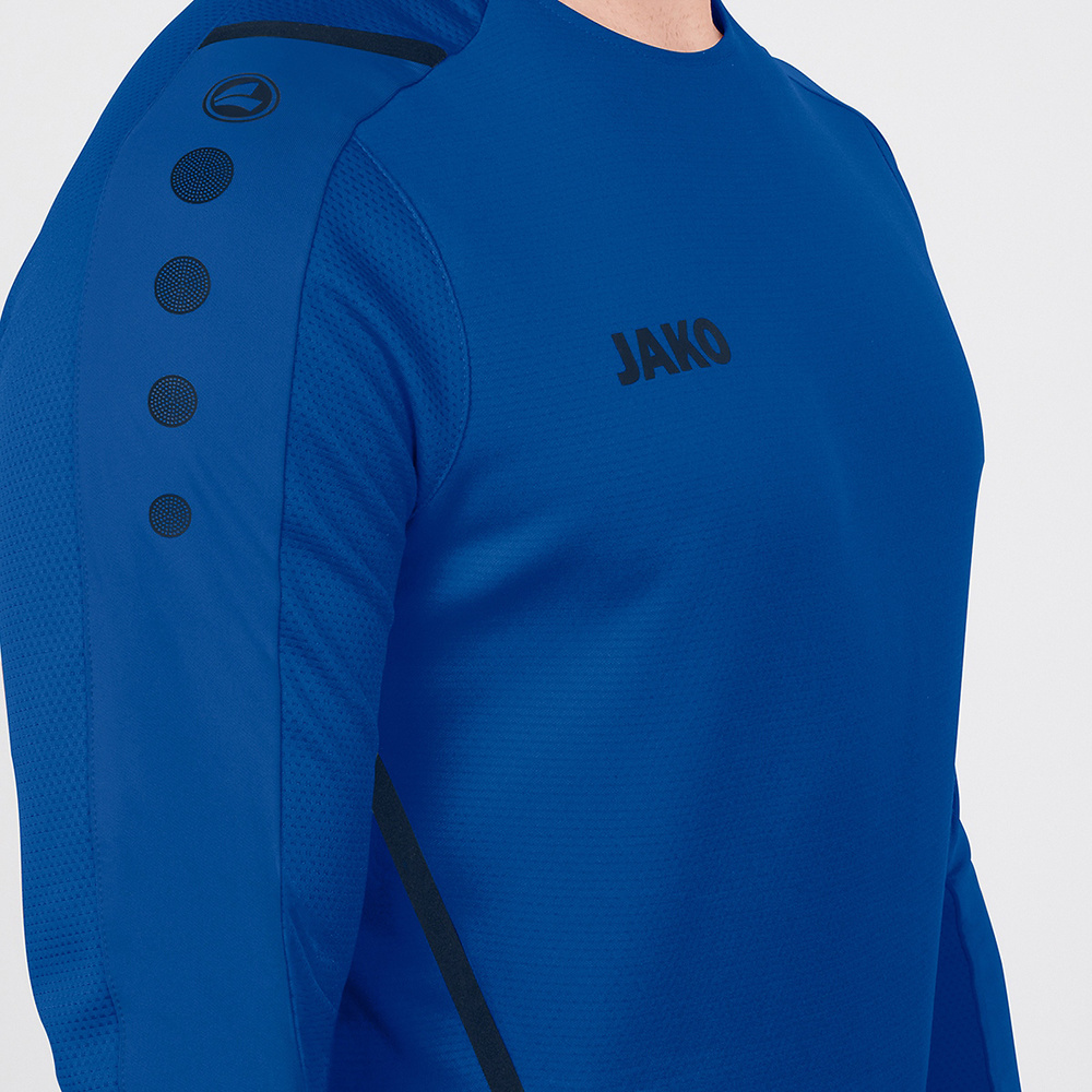 SWEATER JAKO CHALLENGE, ROYAL-SEABLUE MEN. 