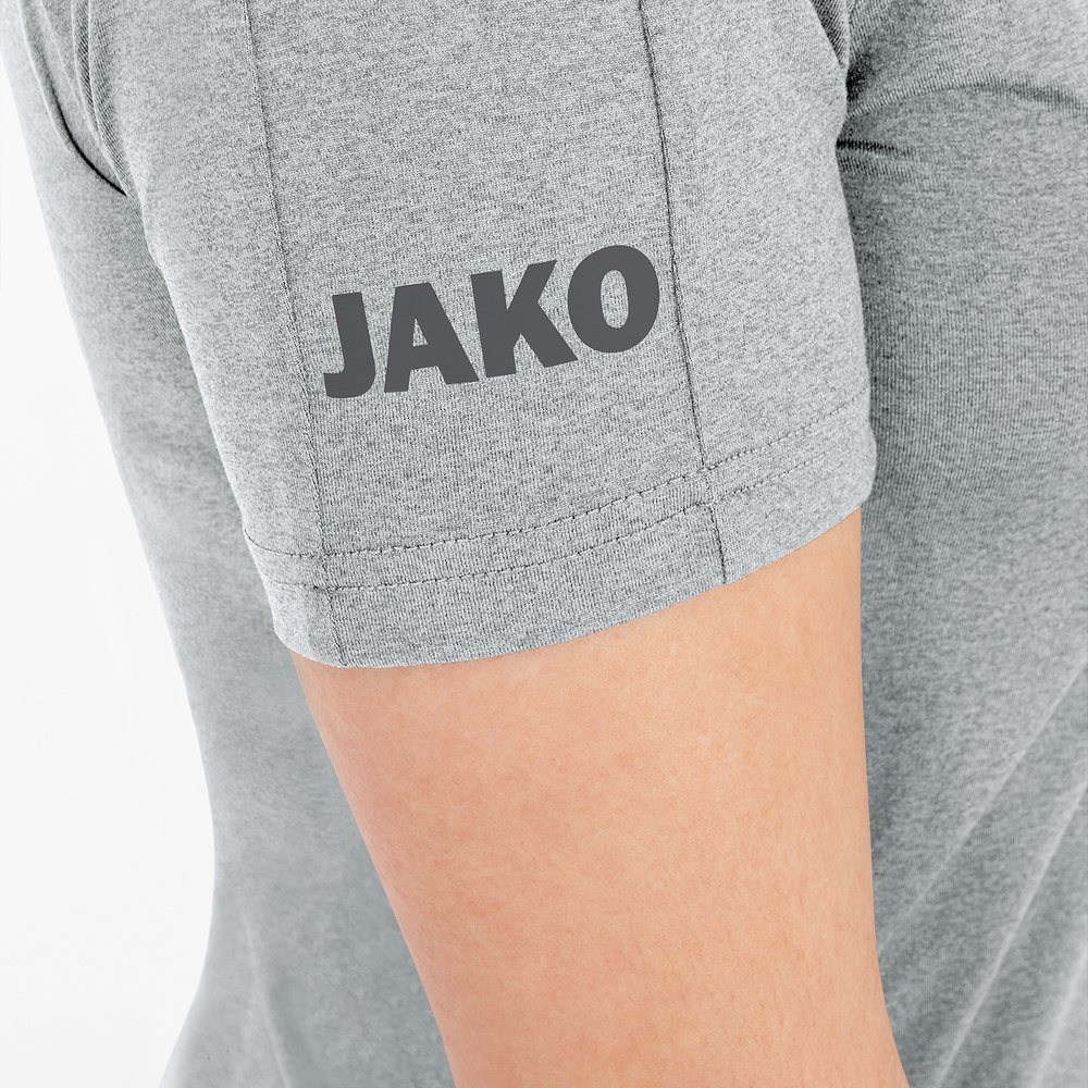 T-SHIRT JAKO CHALLENGE, GREY MELANGE-LIGHT ANTHRA WOMEN. 