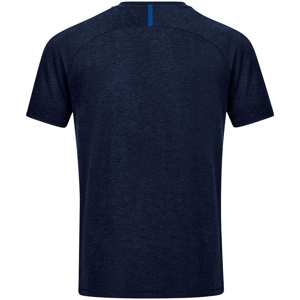 T-SHIRT JAKO CHALLENGE, SEABLUE MELANGE-ROYAL MEN. 