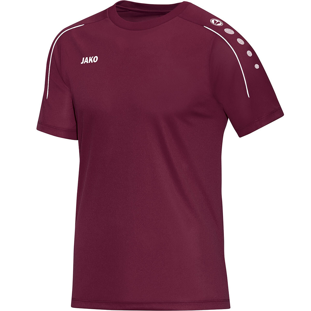 T-SHIRT JAKO CLASSICO, MAROON KIDS. 