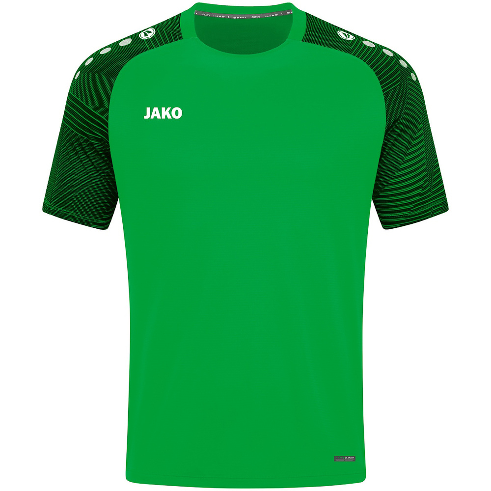 T-SHIRT JAKO PERFORMANCE, SOFT GREEN-BLACK KIDS. 