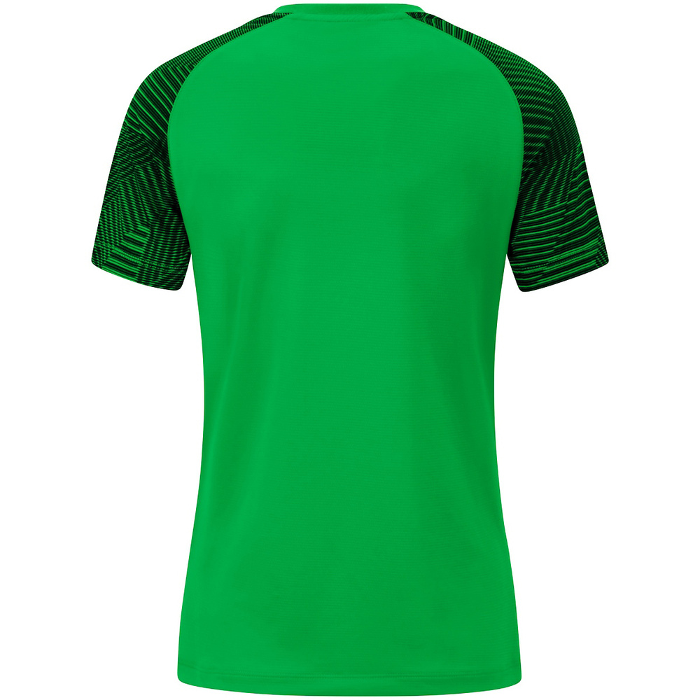 T-SHIRT JAKO PERFORMANCE, SOFT GREEN-BLACK WOMEN. 