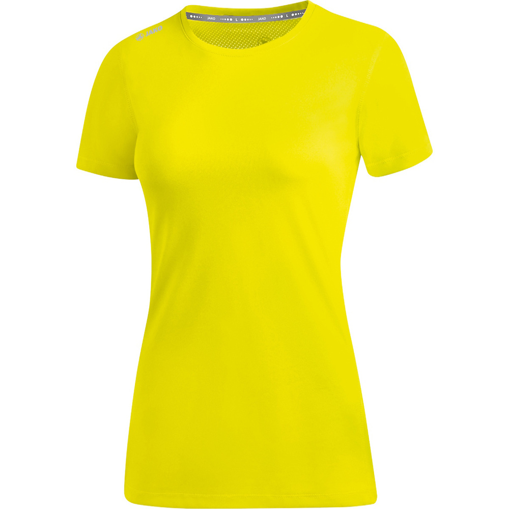 T-SHIRT JAKO RUN 2.0, NEON YELLOW WOMEN. 