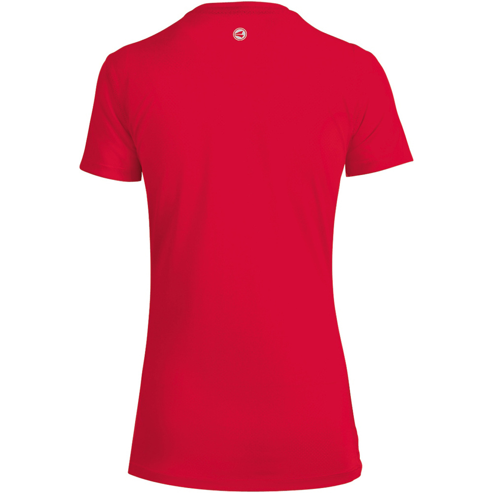 T-SHIRT JAKO RUN 2.0, SPORT RED WOMEN. 