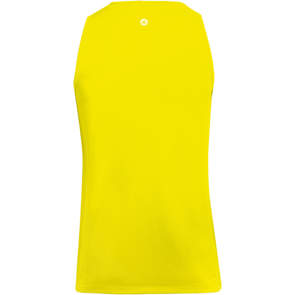 TANK TOP JAKO RUN 2.0, NEON YELLOW MEN. 