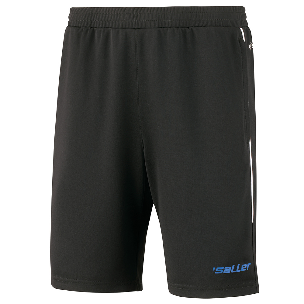 TRAINING AND LEISURE SHORT SALLEX.72 ROYAL-BLACK-WHITE UNISEX. 