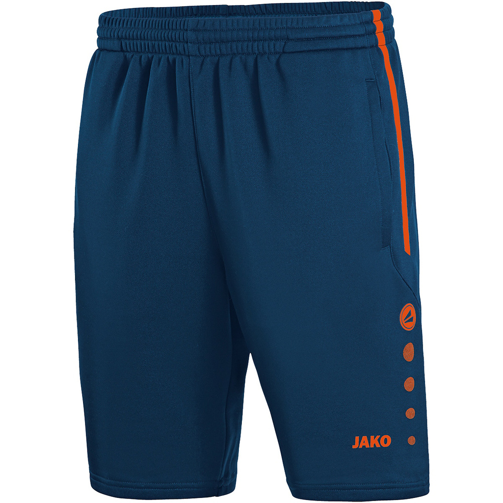 TRAINING SHORTS JAKO ACTIVE, NAVY-FLAME MEN. 