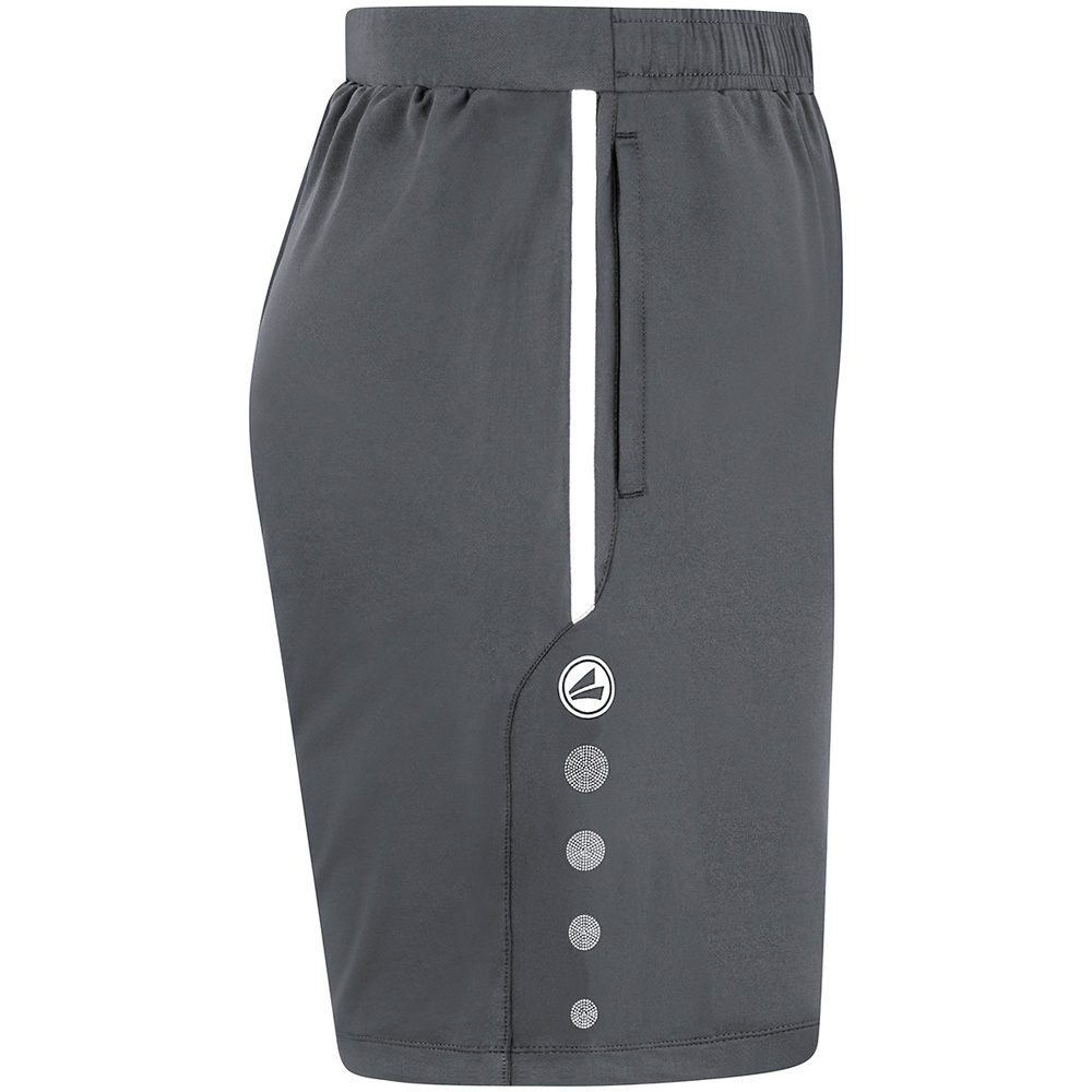 TRAINING SHORTS JAKO ALLROUND, ANTHRACITE LIGHT KIDS. 