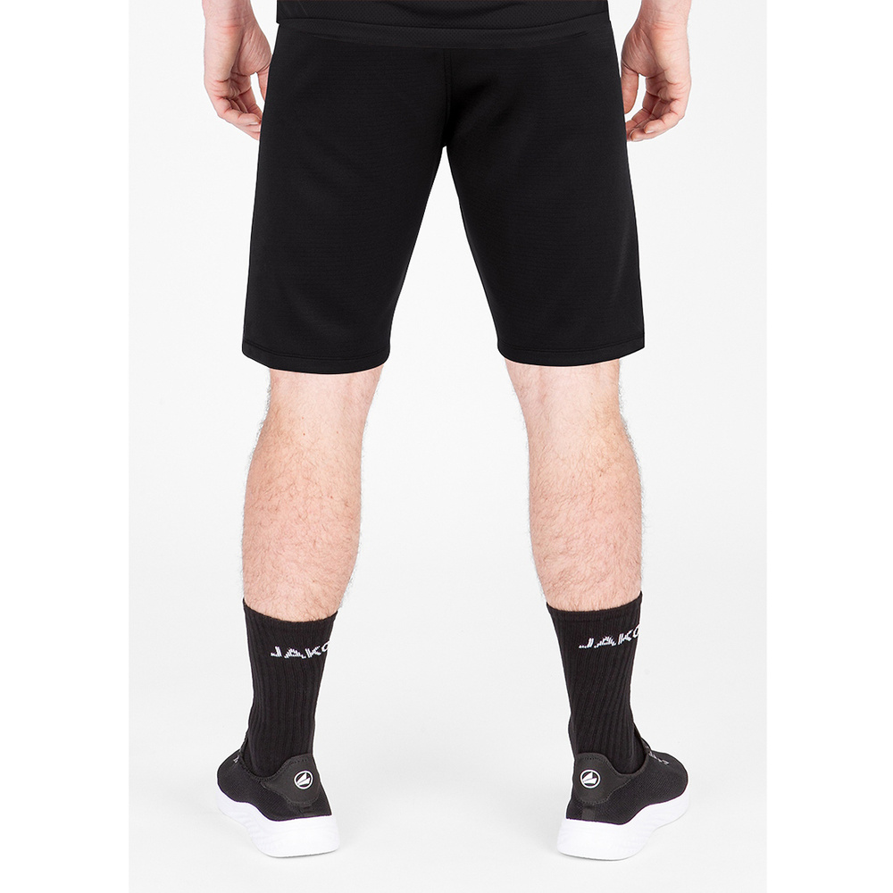 TRAINING SHORTS JAKO CHALLENGE, BLACK-CITRO MEN. 