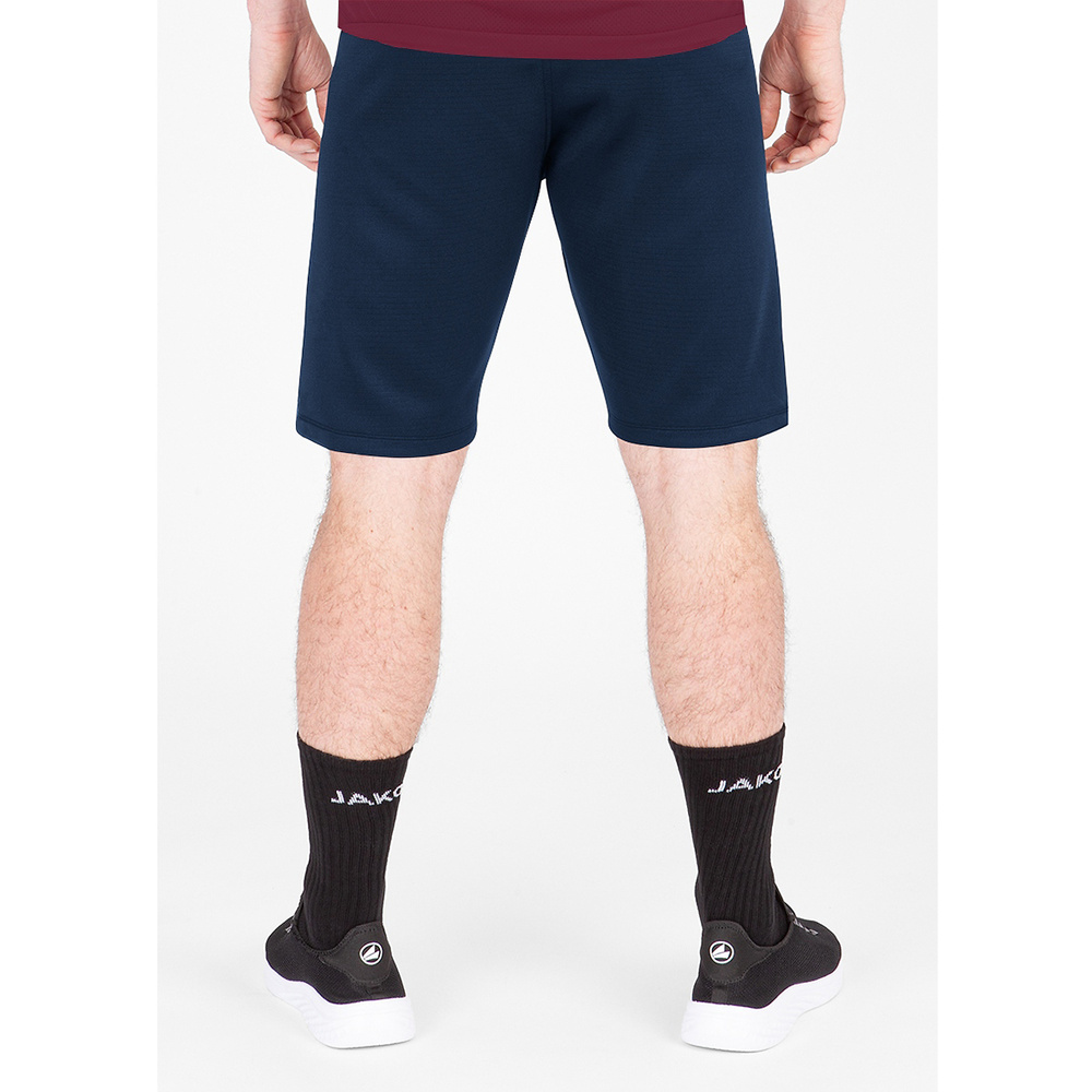 TRAINING SHORTS JAKO CHALLENGE, SEABLUE-MAROON KIDS. 