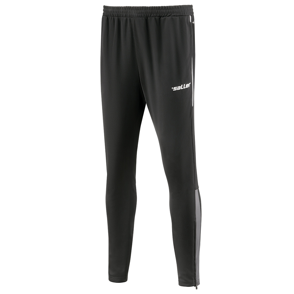 TRAINING TROUSERS SALLERX.72, BLACK-GREY-WHITE KIDS. 