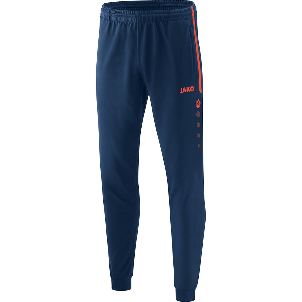 TROUSERS JAKO COMPETITION 2.0, NAVY-FLAME MEN. 