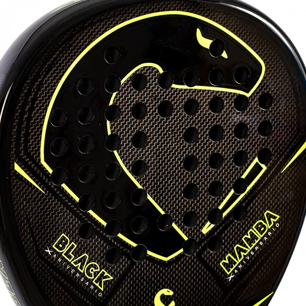 VIBOR-A BLACK MAMBA ANNIVERSARY PADDLE RACKET. 