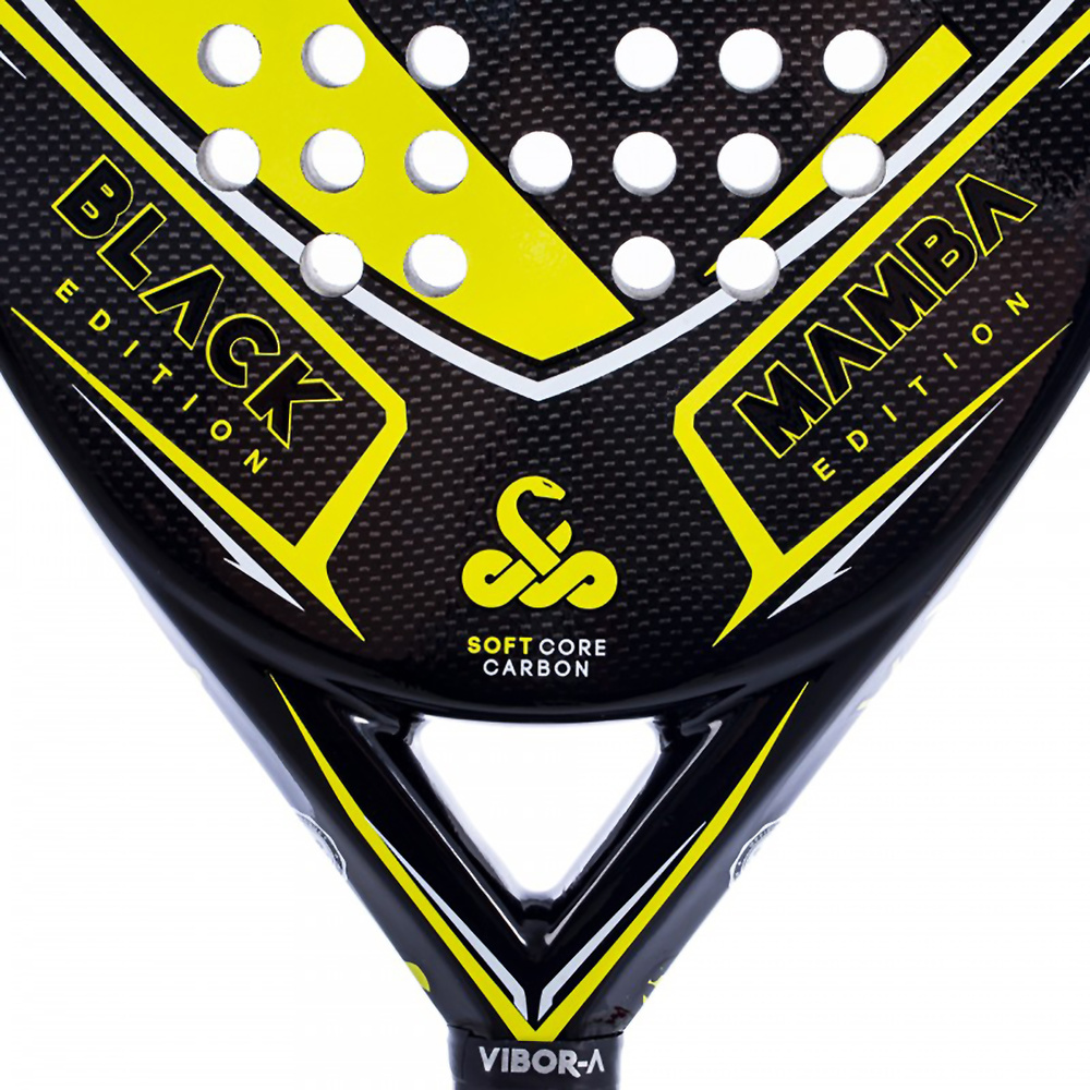 VIBOR-A BLACK MAMBA CLASSIC EDITION PADDLE RACKET. 