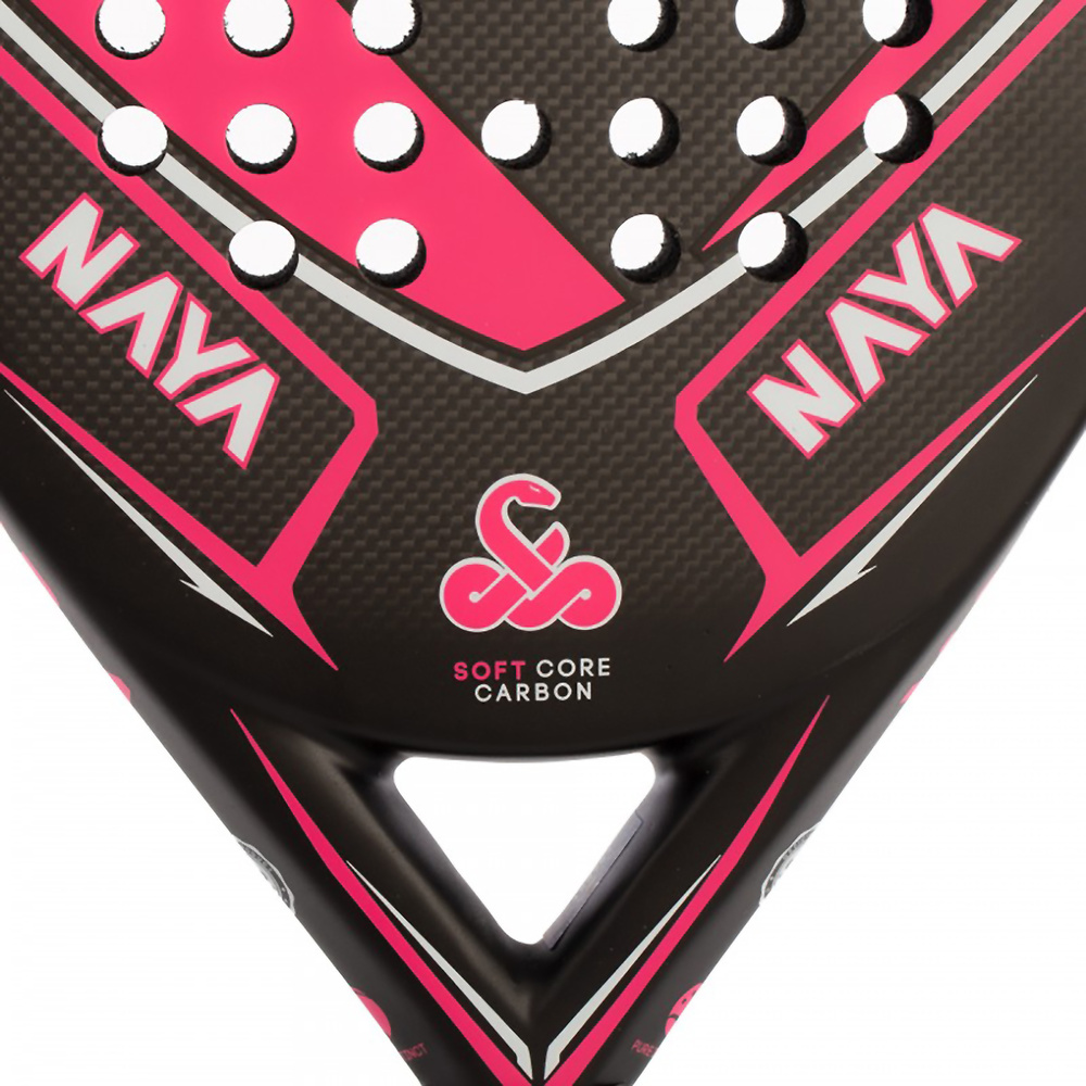 VIBOR-A BLACK NAYA CLASSIC EDITION PADDLE RACKET. 