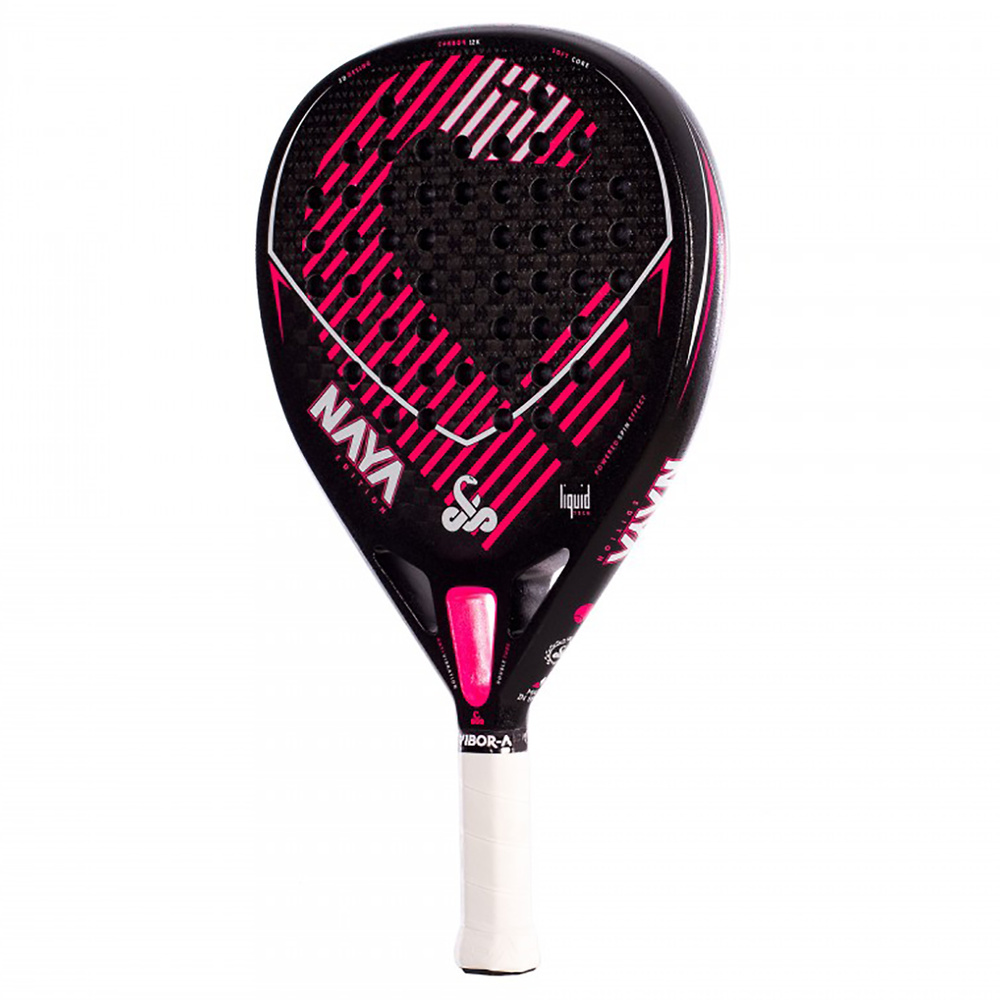 VIBOR-A BLACK NAYA LIQUID EDITION 2023 PADDLE RACKET. 