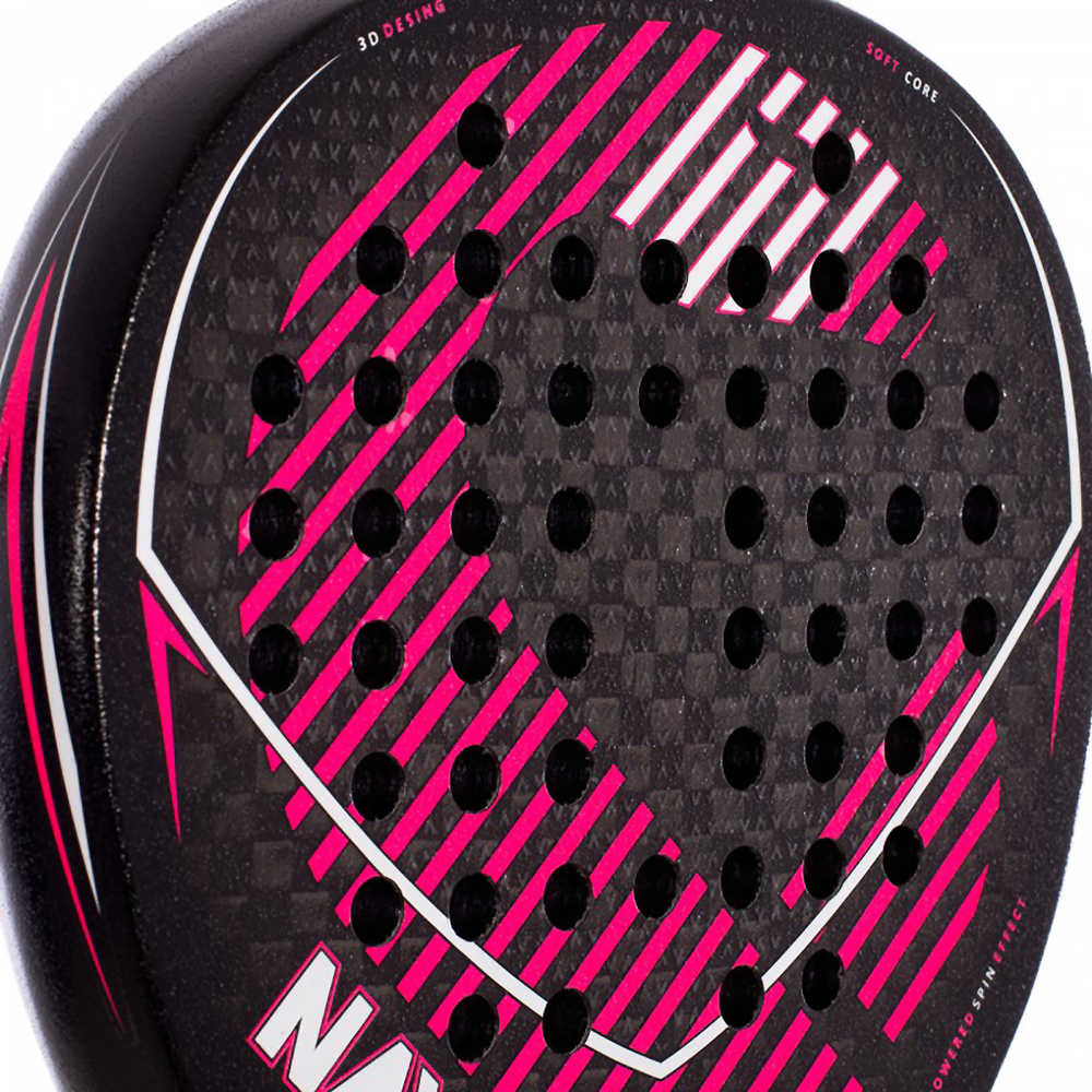 VIBOR-A BLACK NAYA LIQUID EDITION 2023 PADDLE RACKET. 