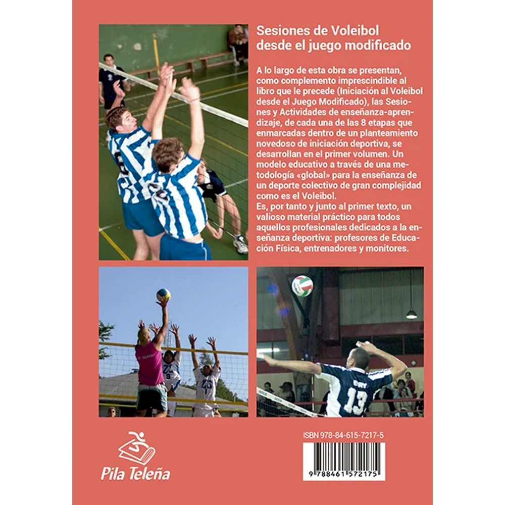 VOLLEYBALL SESSIONS FROM THE MODIFIED GAME (SPANISH). 
