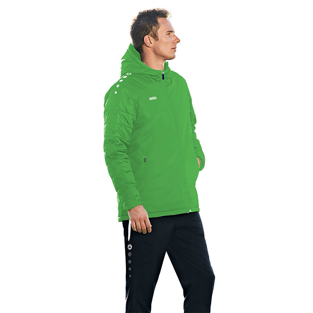 WINTER JACKET JAKO TEAM, SOFT GREEN KIDS. 