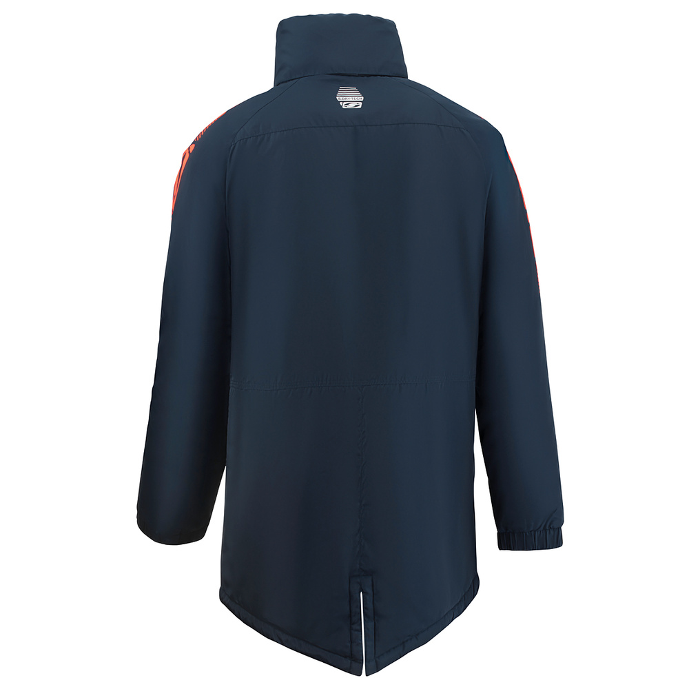 WINTER JACKET SALLERX.72, NAVY-NEON ORANGE-WHITE UNISEX. 