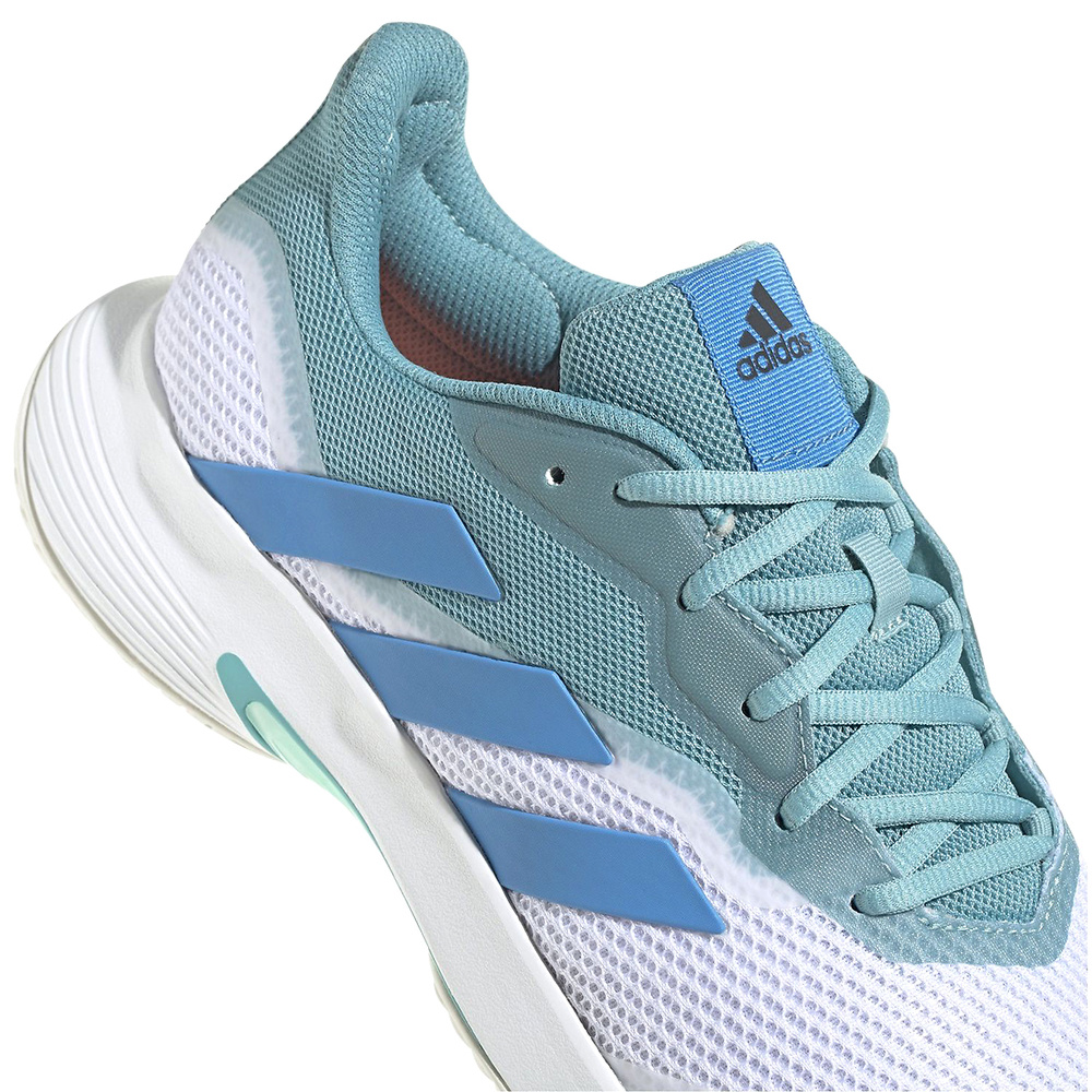 ZAPATILLAS ADIDAS COURTJAM CONTROL, MENTA-AZUL-BLANCA HOMBRE. 