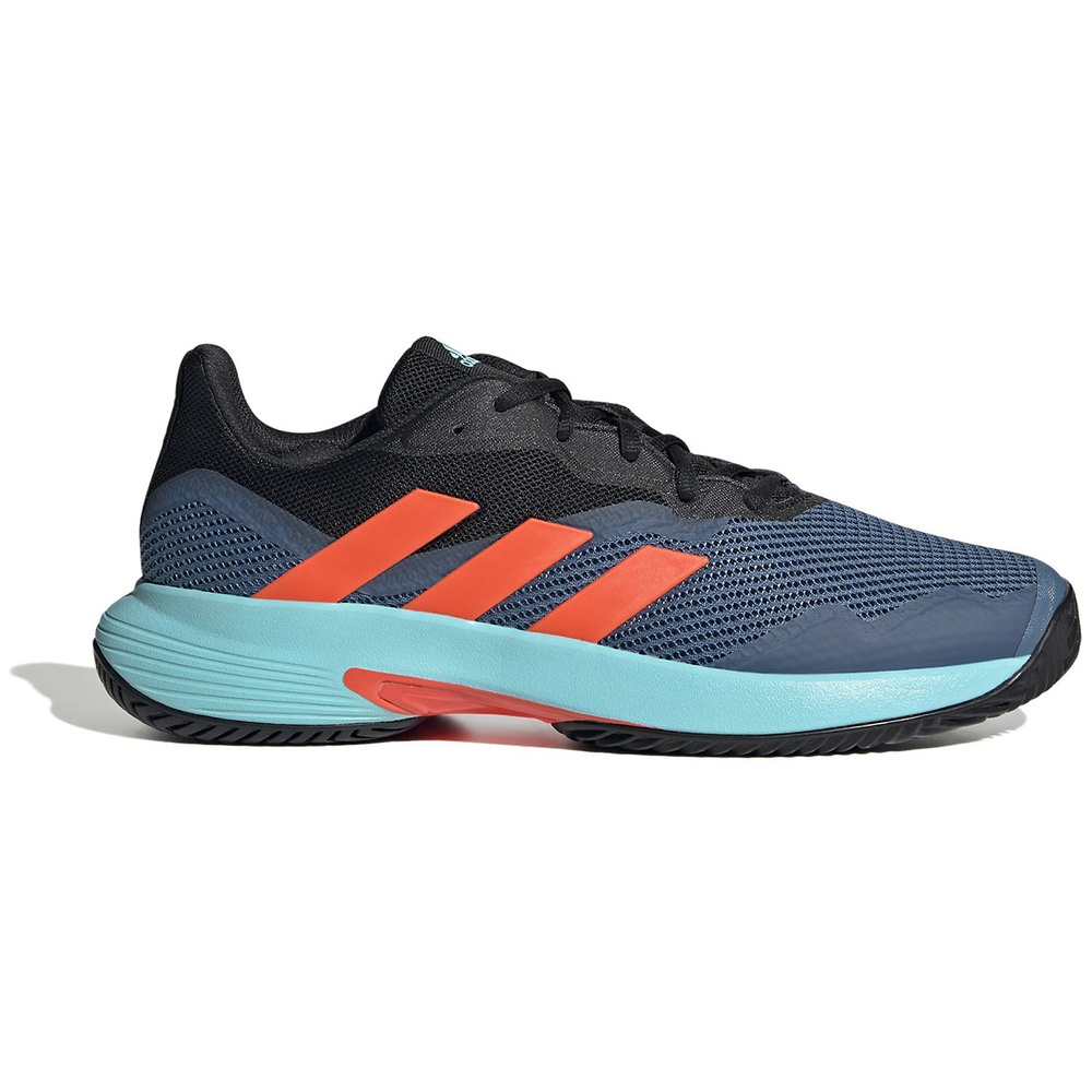 ZAPATILLAS ADIDAS COURTJAM CONTROL, NEGRA-AZUL AGUA HOMBRE. 