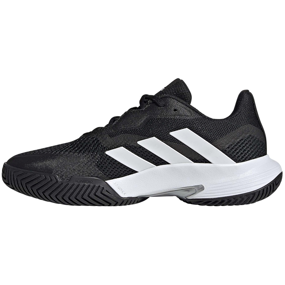 fragmento Excelente olvidadizo ZAPATILLAS ADIDAS COURTJAM CONTROL, NEGRA-BLANCA MUJER.