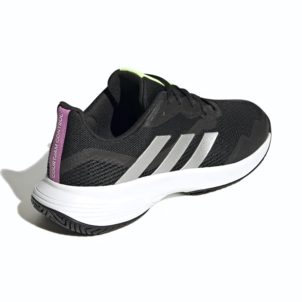 ZAPATILLAS ADIDAS COURTJAM CONTROL, NEGRA-PLATA-BLANCA HOMBRE. 