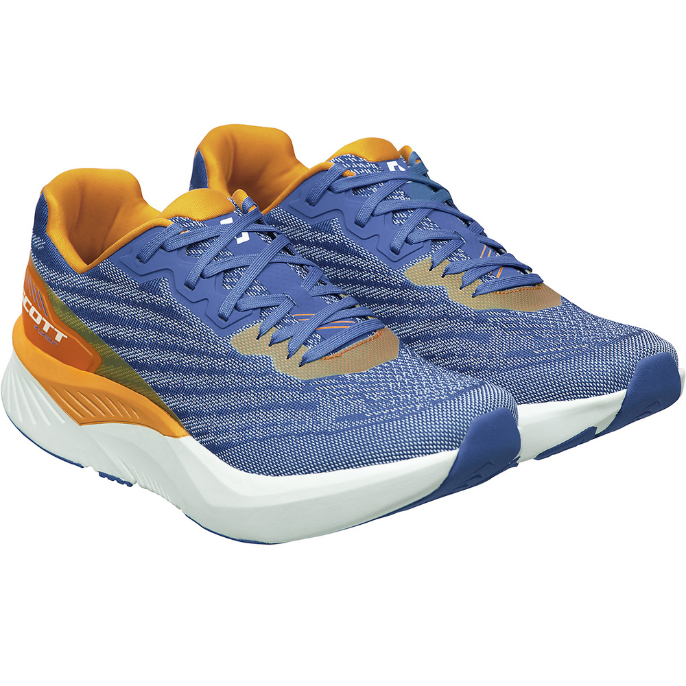 ZAPATILLAS SCOTT PURSUIT, AZUL-NARANJA HOMBRE. 