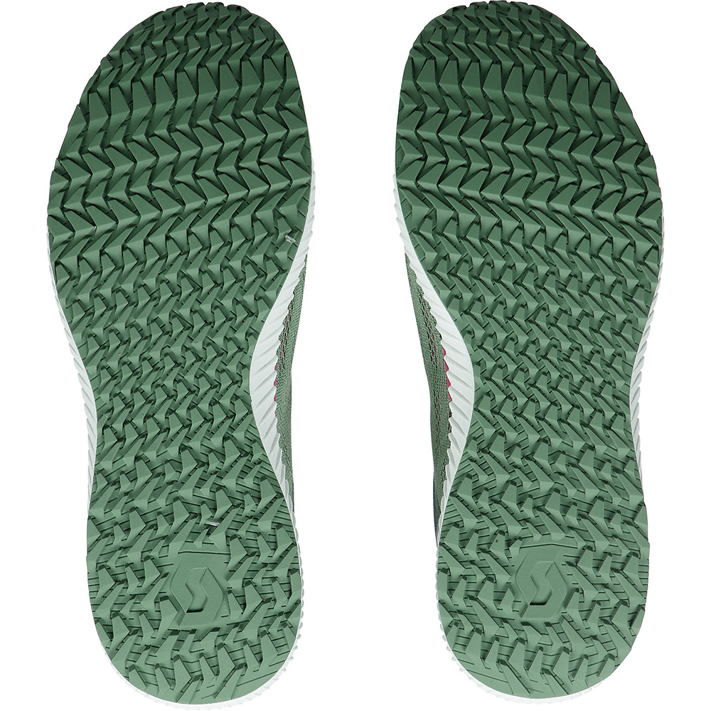 ZAPATILLAS SCOTT WS CRUISE, VERDE-CORAL MUJER. 